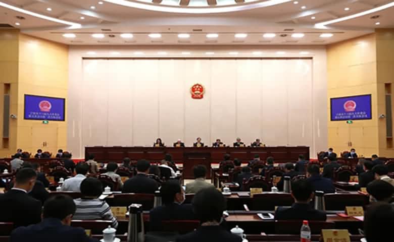宁波市十六届人大常委会举行第五次会议